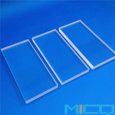 Placa/hoja/ventana de vidrio de cuarzo de alta calidad/sílice fundida simple