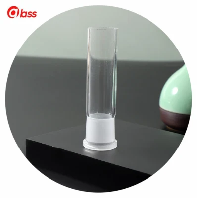 Accesorios de vidrio para pipa de agua para fumar, tubo recto de vidrio al por mayor